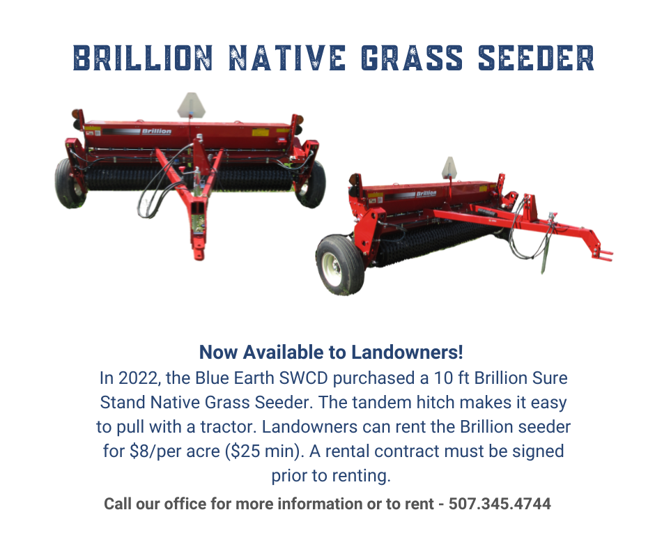 Equipment Rentals Blue Earth Soil & Water